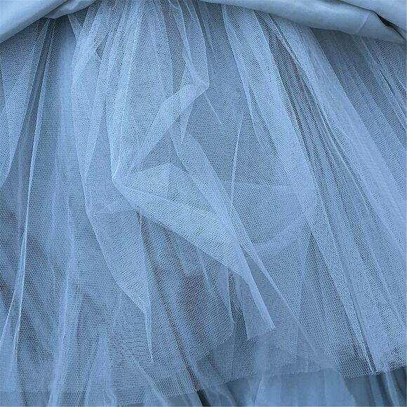 Cinderella Divine Women's Champagne Beaded Evening Gown Size 6 - Picture 11 of 12